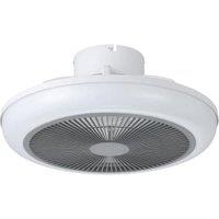 Eglo Sayulita Integrated LED Grey & White Ceiling Fan