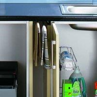 Wickes Pull Out Towel Rail Chrome