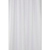 Croydex PEVA Plain Shower Curtain - White