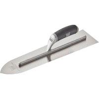 Ragni Cement & Floor Finishing Trowel with Soft Grip Handle - 18" x 4"