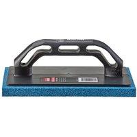 Ragni Blue Hard / Fine Sponge Trowel with ABS Handle - 15mm x 220mm x 140mm