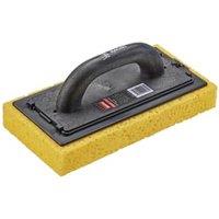 Ragni Hydrocell Cleaning Sponge Trowel with ABS Handle - 40mm x 280mm x 140mm