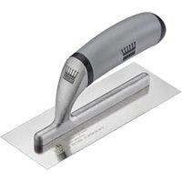 Ragni Stainless Steel Small Trowel with Soft Grip Handle - 8" x 3"