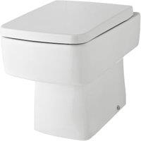 Nuie Bliss Back to Wall Pan, Concealed Cistern & Square Soft Close Seat