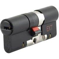 Yale Platinum 3 Star Cylinder 45/45 (90mm) - Matt Black