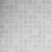 Contour Earthen Mid Grey Wallpaper Sample