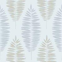Boutique Lucia Duck Egg Wallpaper Sample
