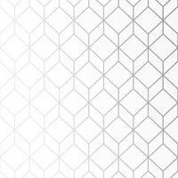 Superfresco Easy Myrtle Geo White/Silver Wallpaper Sample