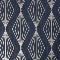 Boutique Marquise Geo Sapphire Wallpaper Sample