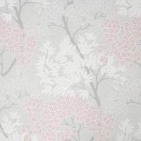 Fresco Lykke Tree Pink Wallpaper Sample