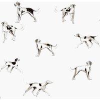 Joules Sketchy Dogs Crme Wallpaper Sample