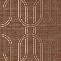 Boutique Indulgent Geo Ruby Wallpaper Sample