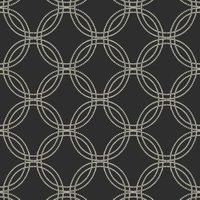 Superfresco Easy Serpentine Geo Black Wallpaper Sample