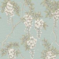 Superfresco Easy Wisteria Duck Egg Wallpaper Sample
