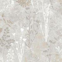 Superfresco Easy Organics Champagne Wallpaper Sample