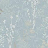 Superfresco Easy Organics Duck Egg Wallpaper Sample