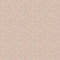 Joules Ditsy Floral Print Soft Pink Wallpaper Sample