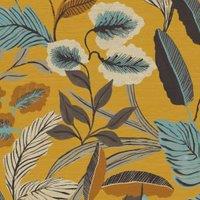 Sublime Paradise Arts Ochre Wallpaper Sample