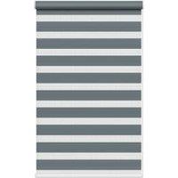 Renaissance Day & Night Roller Blind Slate Grey - 60 x 165cm