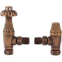 Balterley Brass Thermostatic Radiator Valves - Pack of 2