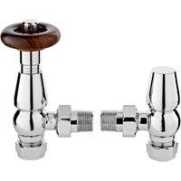 Balterley Chrome Camden Angled Thermostatic Valves - Pack of 2
