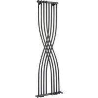 Balterley Anthracite Grey Spirit Double Panel Vertical Designer Radiator - 1775 x 450mm
