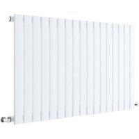Balterley White Lucia Single Panel Horizontal Designer Radiator - 600 x 992mm