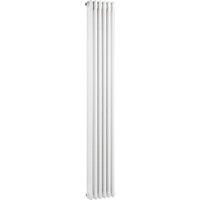 Balterley White 3 Column Vertical Designer Radiator - 1800 x 287mm
