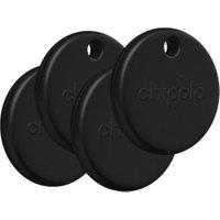 Chipolo POP Tracking Tag Pack of 4 - Black
