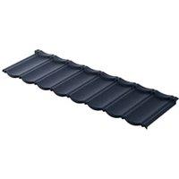 Metrotile Bond 410 Traditional Pantile Metal Roof Tile - Charcoal