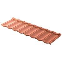 Metrotile Bond 410 Traditional Pantile Metal Roof Tile - Terracotta