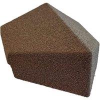 Metrotile 90 Degree Hip End Cap - Burnt Umber