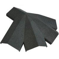 Metrotile 5 Way Junction - Charcoal