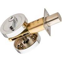 Euro Locking Deadbolt Thumb Set 60/70 Backset With 3 Keys