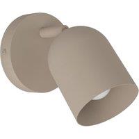 Eglo Tilston Steel Single Spotlight - Sandy