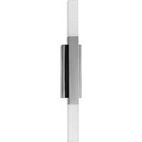 Eglo Alcudia Metal & Plastic LED Bathroom Mirror Light - Chrome