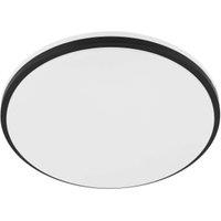 Eglo Margidore LED 3CCT Ceiling Light - White & Black