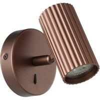 Eglo Portillo Aluminium & Steel Single Spotlight - Bronze