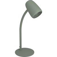Eglo Carlo Modern Flexible Steel Table Lamp - Green