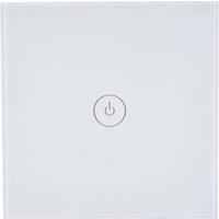 TCP 1 Gang 1 Way Smart Light Switch - White