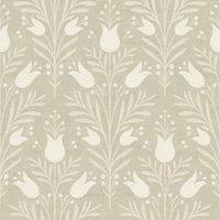 Esselle Home Heritage Tulip Taupe Wallpaper