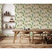Esselle Home Hill Top Garden Cotton/Green Wallpaper