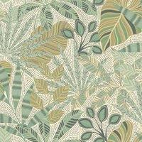 Esselle Home Kirra Leaf Citrus/Green Wallpaper