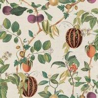 Esselle Home Tropic House Parchment/Green Wallpaper