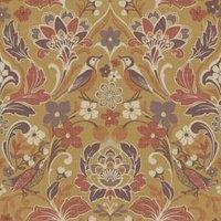 Arthouse Folk Floral Ochre Wallpaper