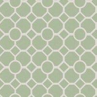 RHS Lattice Fretwork Sage Wallpaper