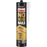UniBond No More Nails 3-in-1 White Cartridge - 280ml