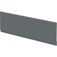 Halite Waterproof Bath Front Panel Matt Grey - 1700mm