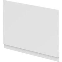 Halite Waterproof Bath End Panel White Gloss - 700mm