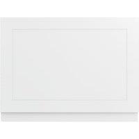 Halite Shaker Style Waterproof Bath End Panel White - 700mm